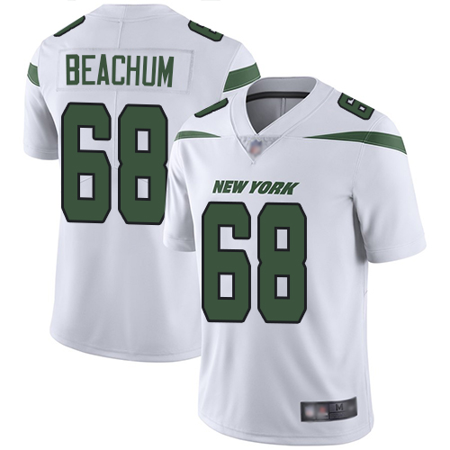 New York Jets Limited White Youth Kelvin Beachum Road Jersey NFL Football #68 Vapor Untouchable->->Youth Jersey